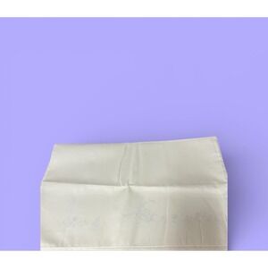 2 Standard Pillowcases Stamped Embroidery Ready White Cotton 20 x 28 Country